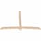 Ekena Millwork Bellingham Smooth Timber Gable Bracket, Douglas Fir, 108"W x 72"H x 3 1/2"D x 5 1/2"F, 16/12 Pitch GBW108X72X0406BEL00SDF - alternate 4